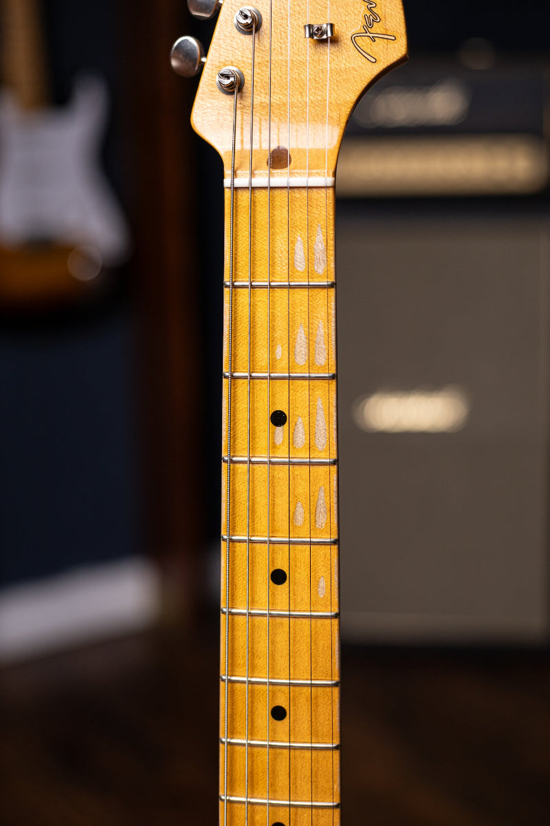 2016 Fender Custom Shop Wildwood 10 1955 Strat Relic Electric Guitar - Lake Placid