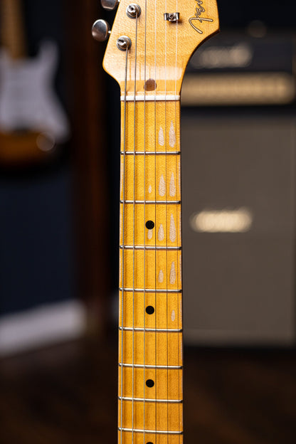 2016 Fender Custom Shop Wildwood 10 1955 Strat Relic Electric Guitar - Lake Placid