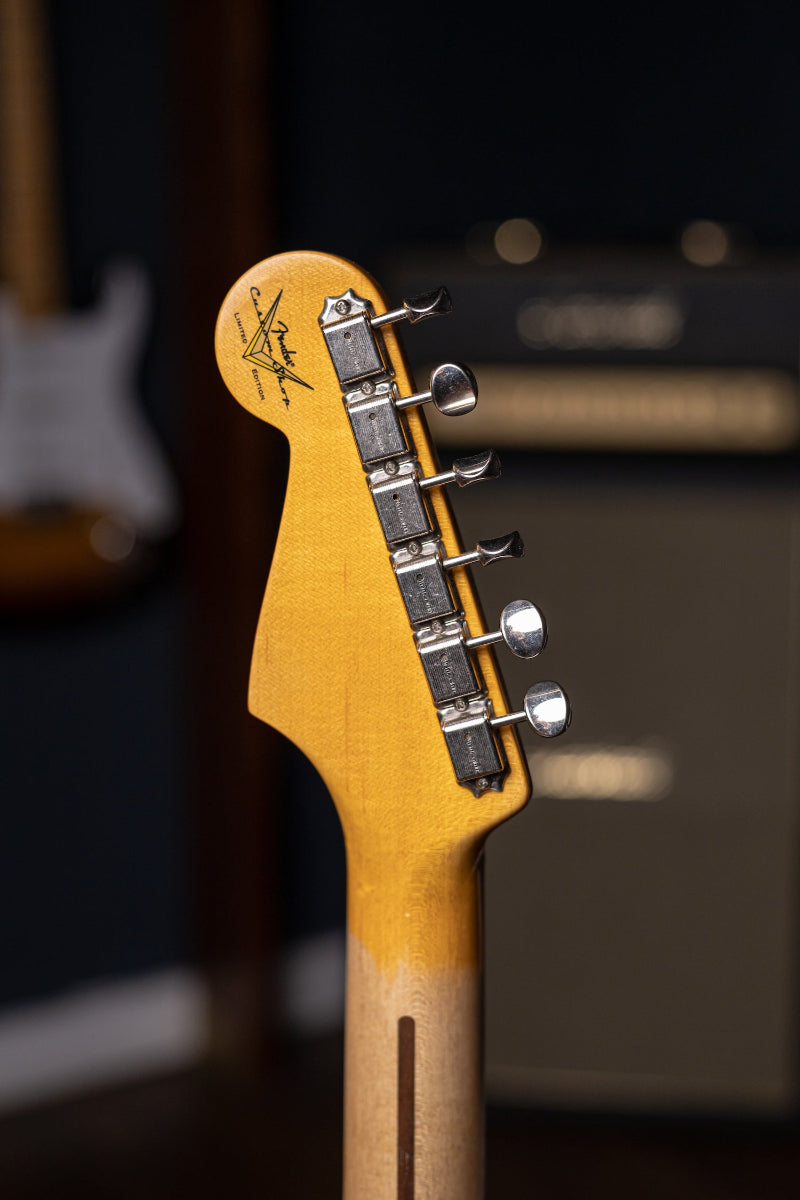 2016 Fender Custom Shop Wildwood 10 1955 Strat Relic Electric Guitar - Lake Placid