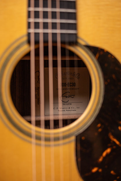 Martin 000-EC 30th Anniversary Eric Clapton Signature Acoustic Guitar - Antique Toner