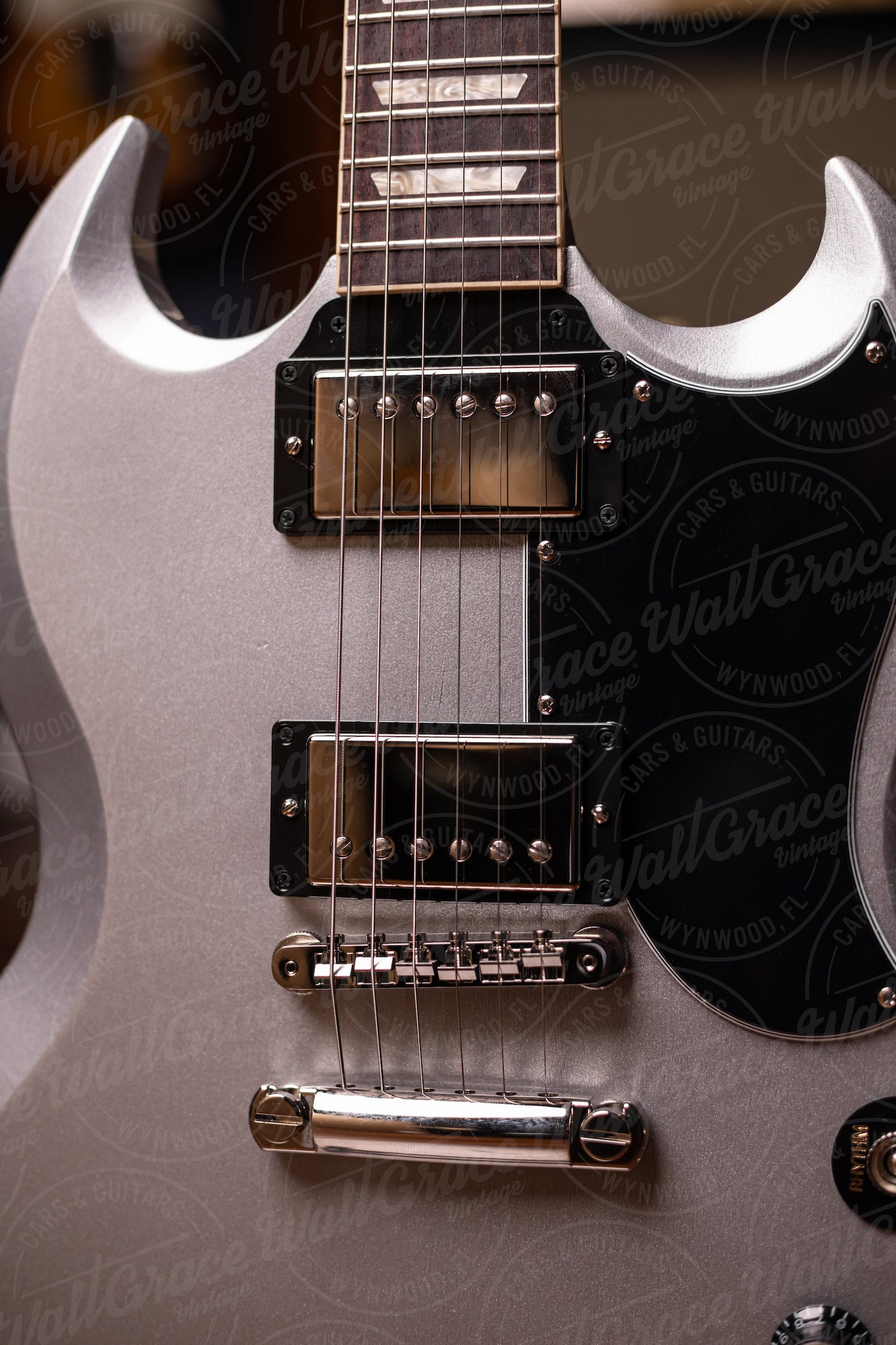 Gibson SG Standard ‘61 Stop Bar Electric Guitar - Silver Mist
