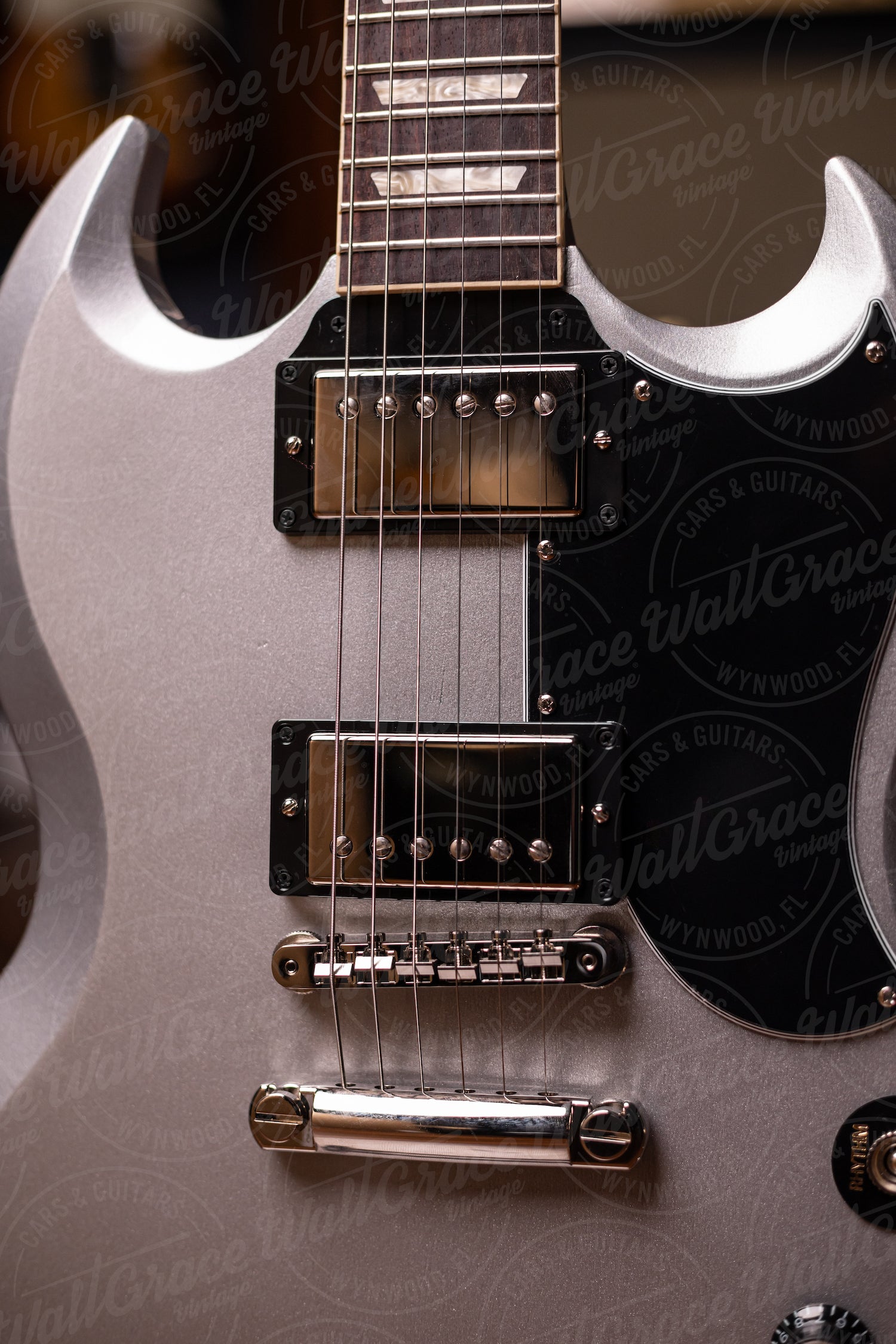 Gibson SG Standard ‘61 Stop Bar Electric Guitar - Silver Mist