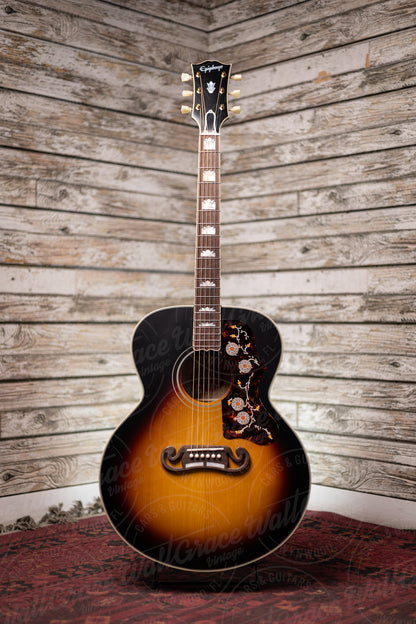 Epiphone 1957 SJ-200 Acoustic Guitar - Vintage Sunburst VOS
