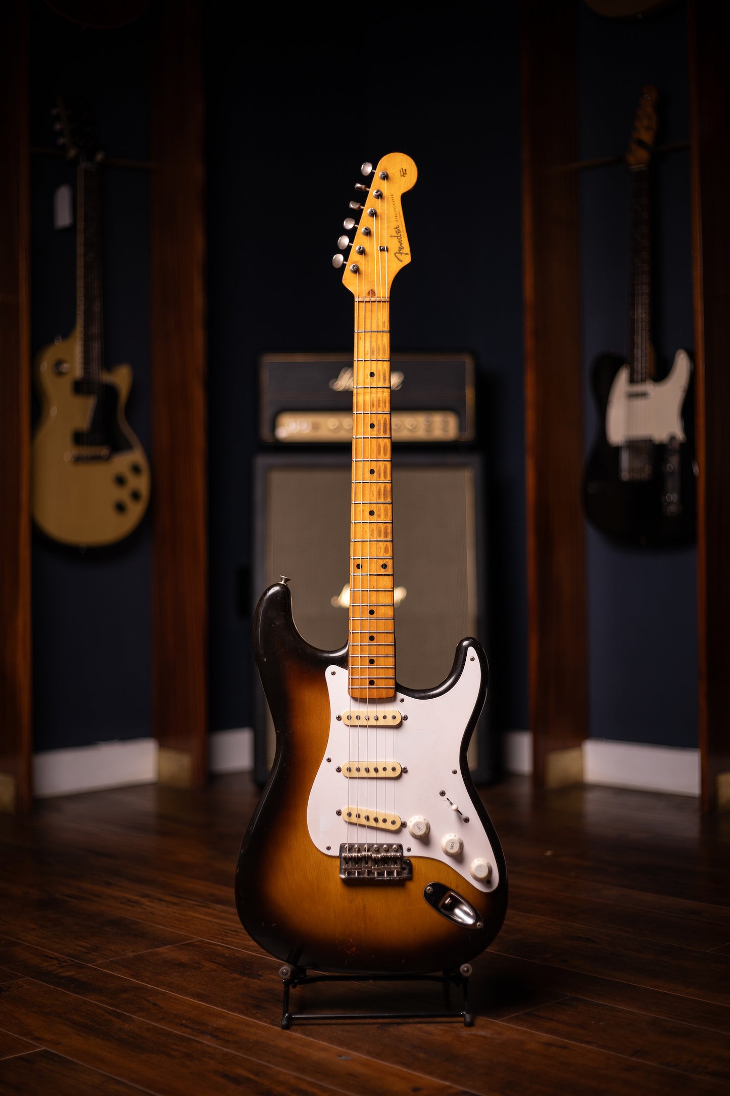 1956 Fender Stratocaster Electric Guitar - Sunburst