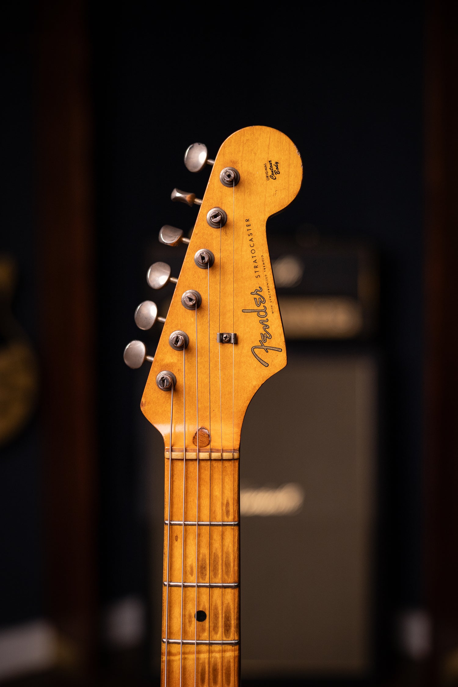 1956 Fender Stratocaster Electric Guitar - Sunburst