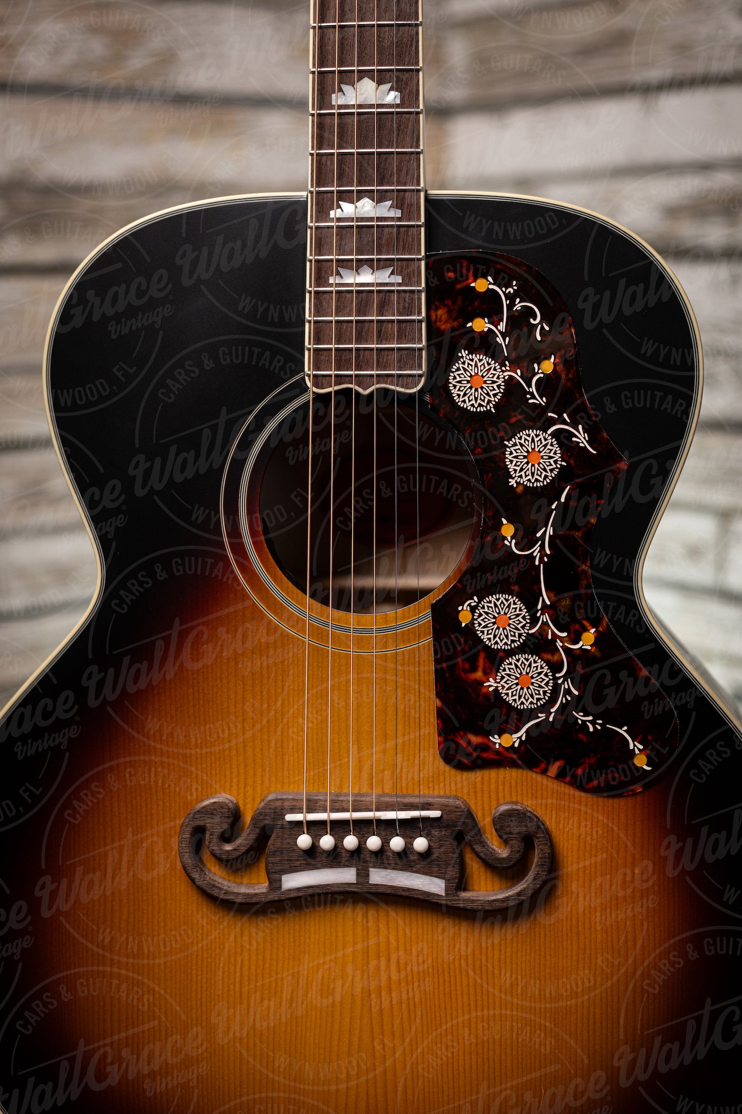 Epiphone 1957 SJ-200 Acoustic Guitar - Vintage Sunburst VOS