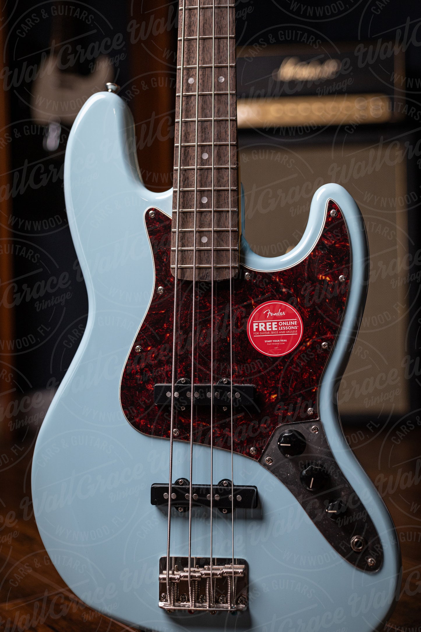Squier Classic Vibe 60's Jazz Bass - Daphne Blue