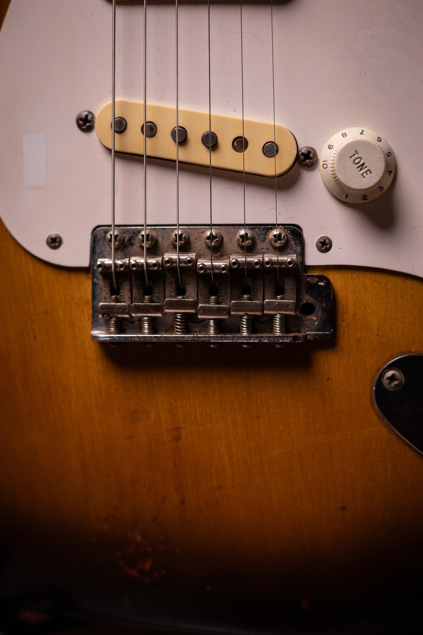 1956 Fender Stratocaster Electric Guitar - Sunburst