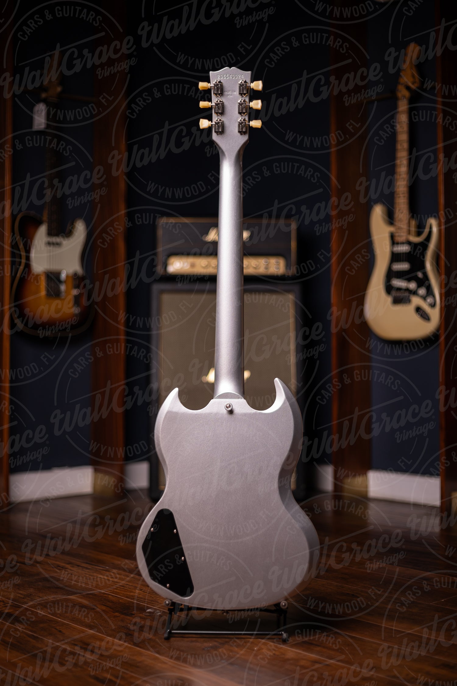 Gibson SG Standard ‘61 Stop Bar Electric Guitar - Silver Mist