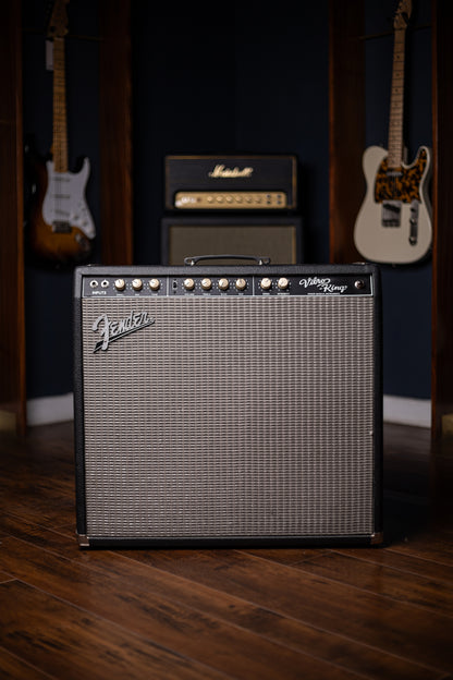 1990's Fender Vibro-King Custom Combo Amp - Black Tolex