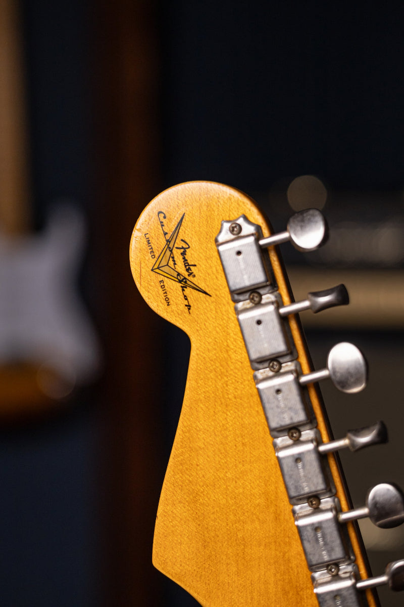 2009 Fender Custom Shop Wildwood 10 1955 Stratocaster Journeyman Electric Guitar - Sonic Blue