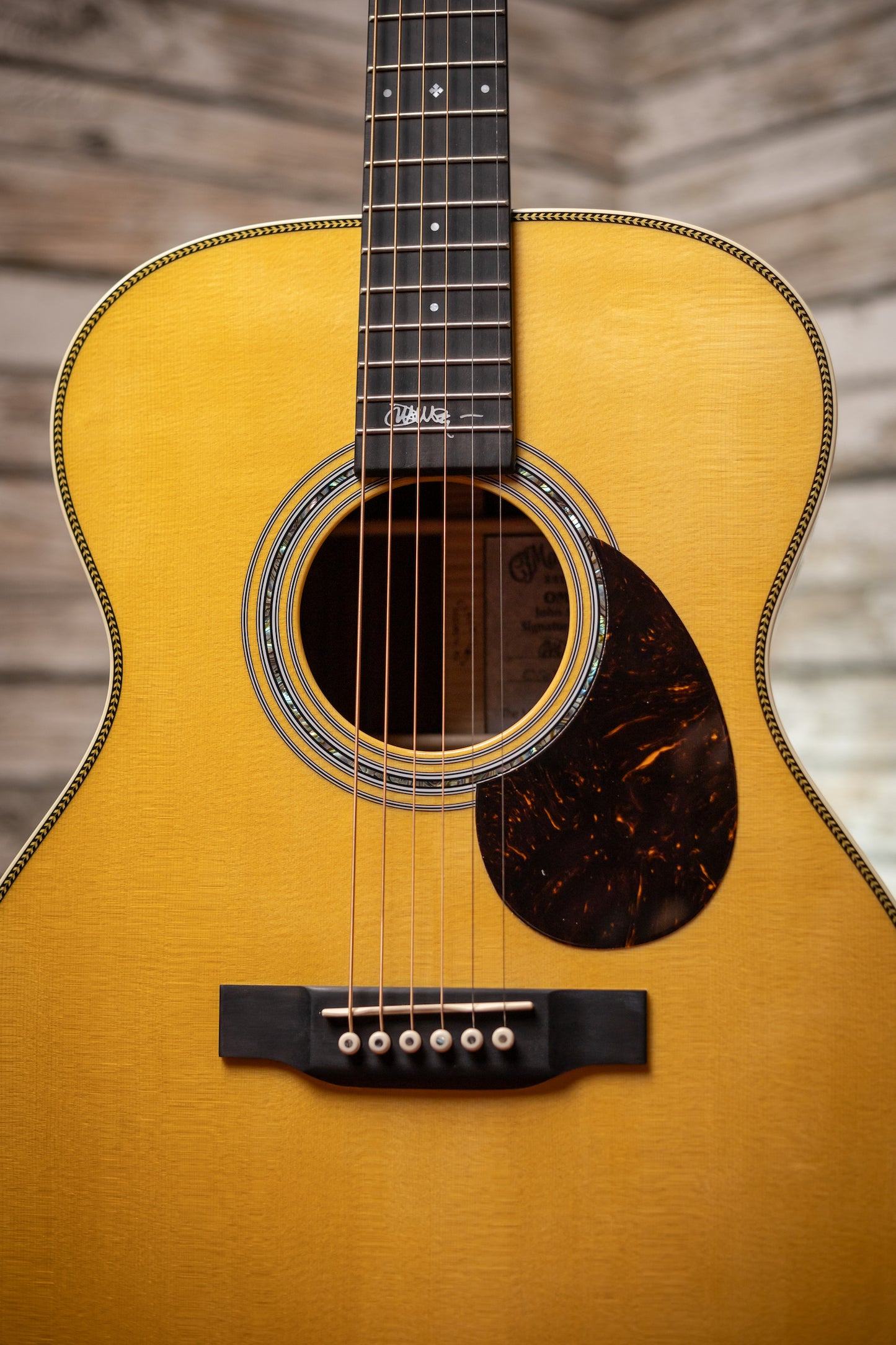Martin OMJM John Mayer Acoustic-Electric Guitar - Natural