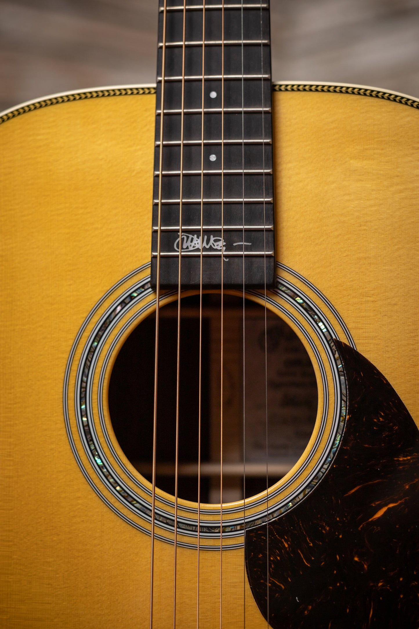 Martin OMJM John Mayer Acoustic-Electric Guitar - Natural