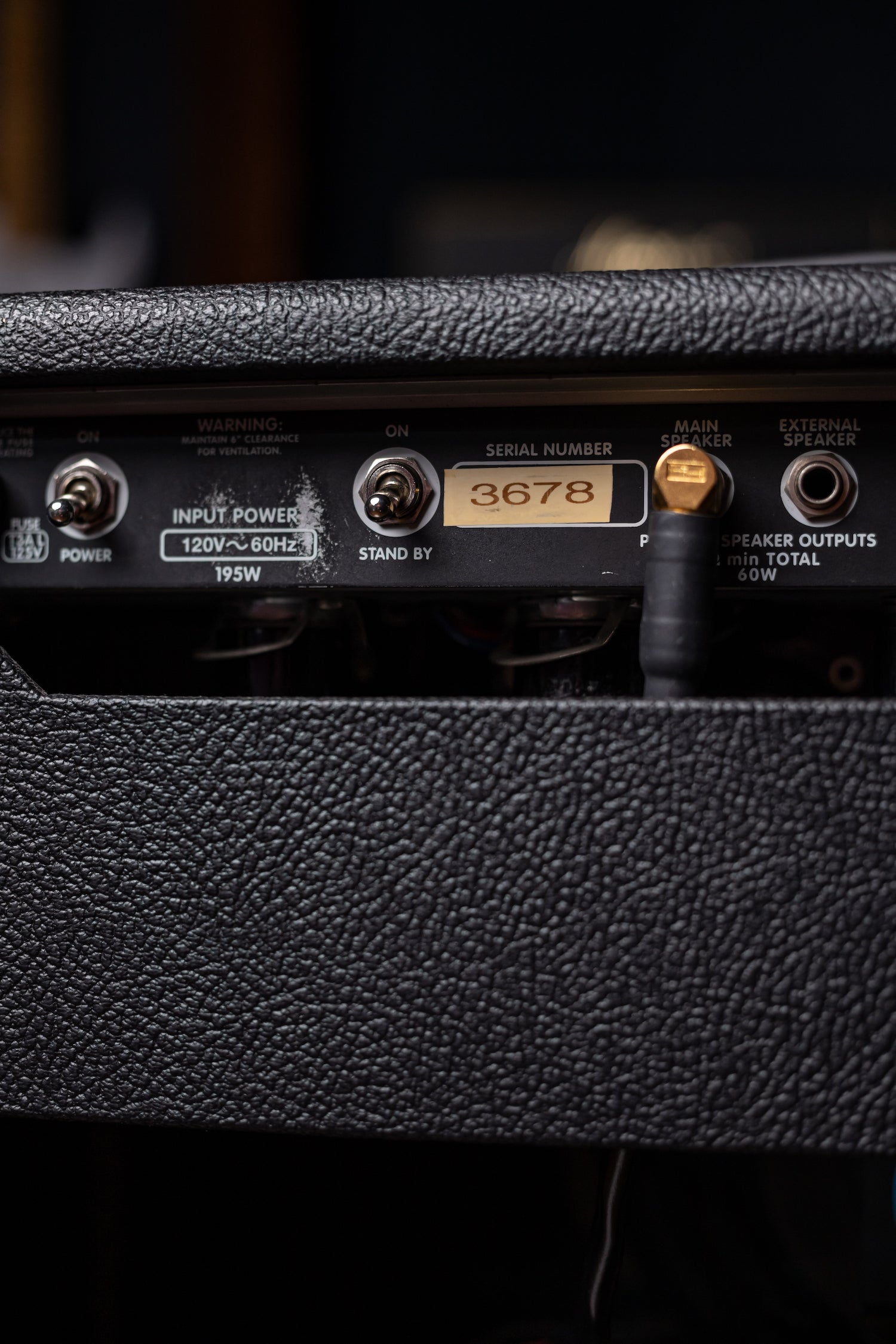 1990's Fender Vibro-King Custom Combo Amp - Black Tolex
