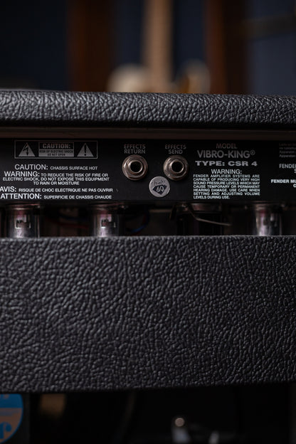 1990's Fender Vibro-King Custom Combo Amp - Black Tolex