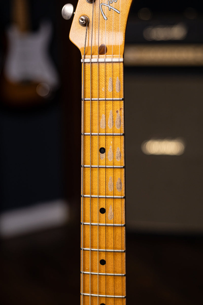 2016 Fender Custom Shop Wildwood 1955 Telecaster Relic Electric Guitar - Candy Tangerine
