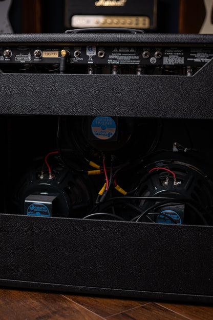 1990's Fender Vibro-King Custom Combo Amp - Black Tolex