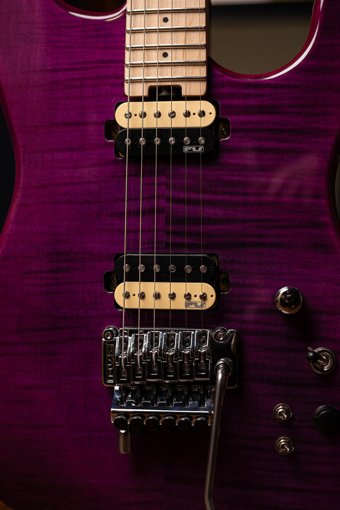 FuTone FU Pro Electric Guitar - Trans Purple