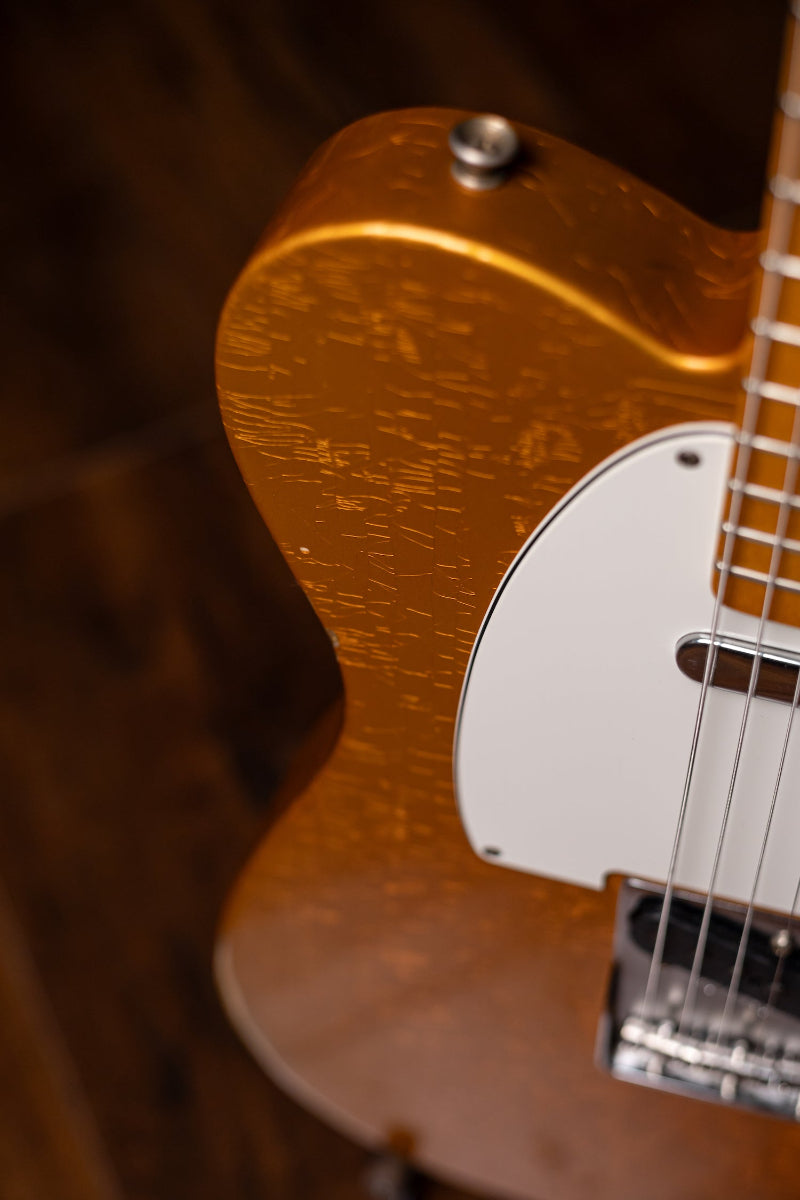 2016 Fender Custom Shop Wildwood 1955 Telecaster Relic Electric Guitar - Candy Tangerine