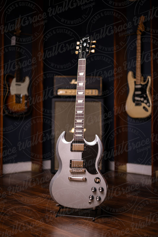 Gibson SG Standard ‘61 Stop Bar Electric Guitar - Silver Mist
