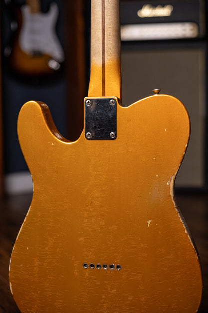 2016 Fender Custom Shop Wildwood 1955 Telecaster Relic Electric Guitar - Candy Tangerine