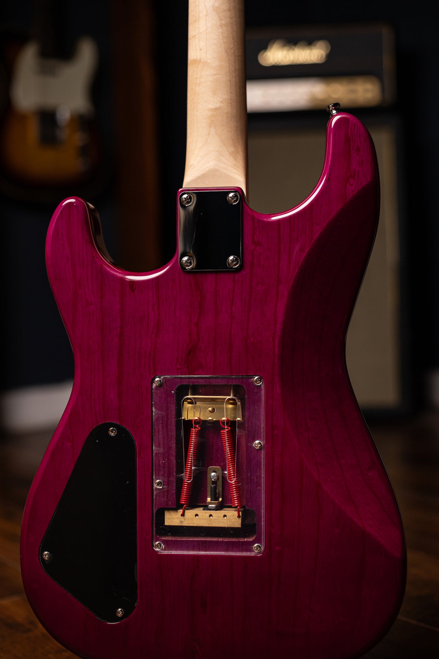 FuTone FU Pro Electric Guitar - Trans Purple