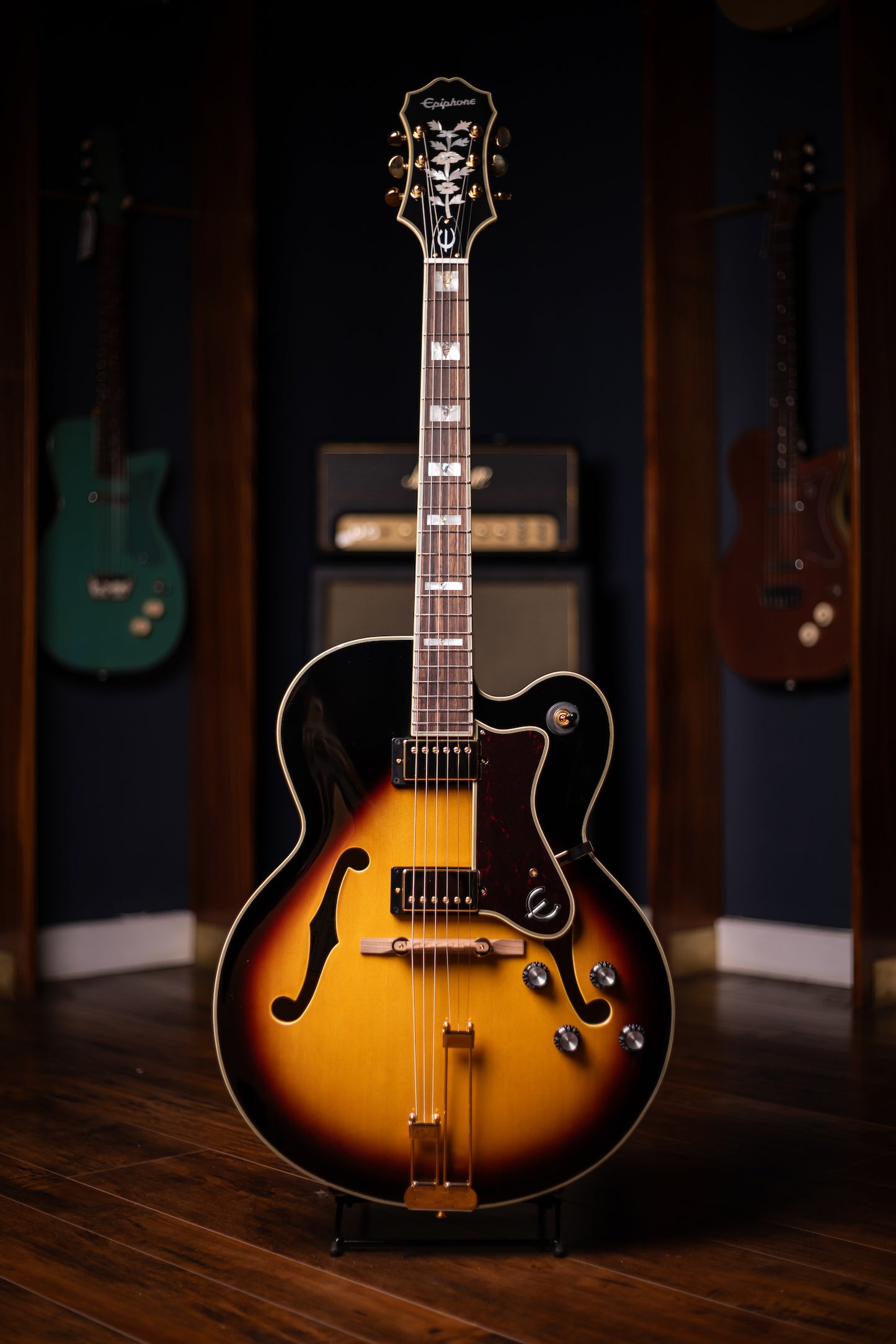 Epiphone Broadway Hollowbody Electric Guitar - Vintage Sunburst