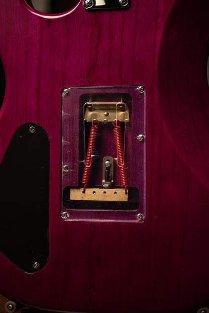FuTone FU Pro Electric Guitar - Trans Purple