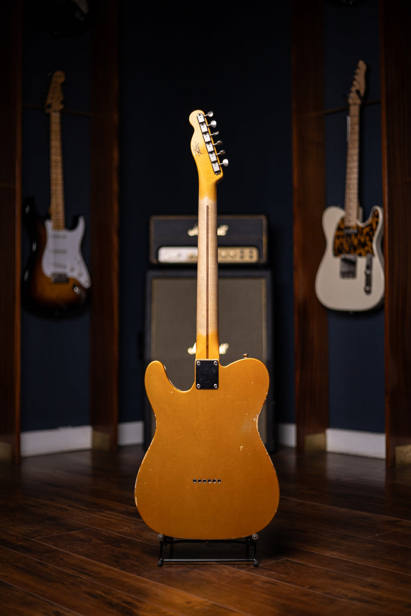2016 Fender Custom Shop Wildwood 1955 Telecaster Relic Electric Guitar - Candy Tangerine