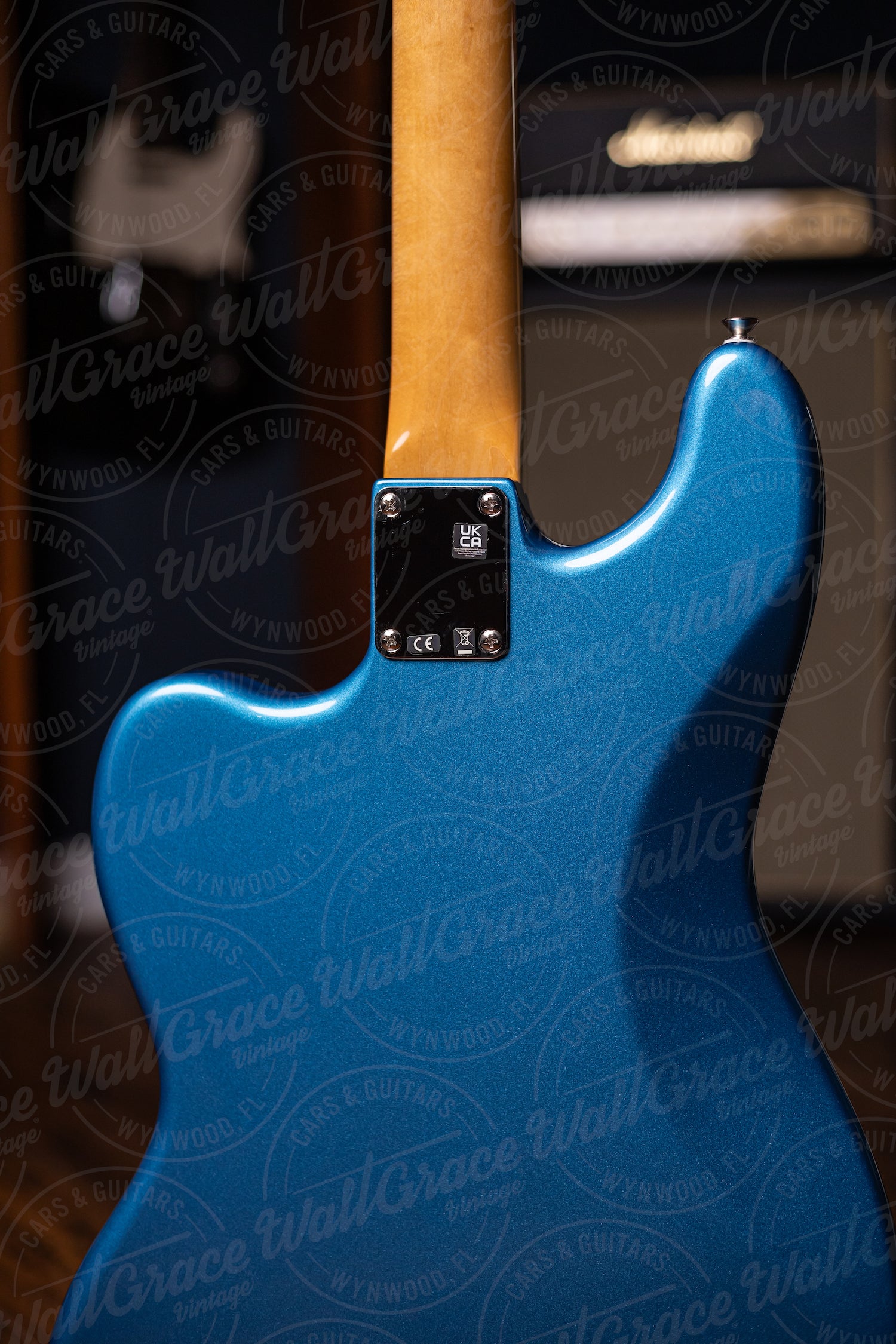 Fender Vintera II 60's Bass VI Electric Guitar - Lake Placid Blue