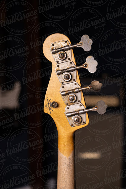 Fender Custom Shop 1963 Jazz Bass Journeyman Relic Bass - Aged Aztec Gold