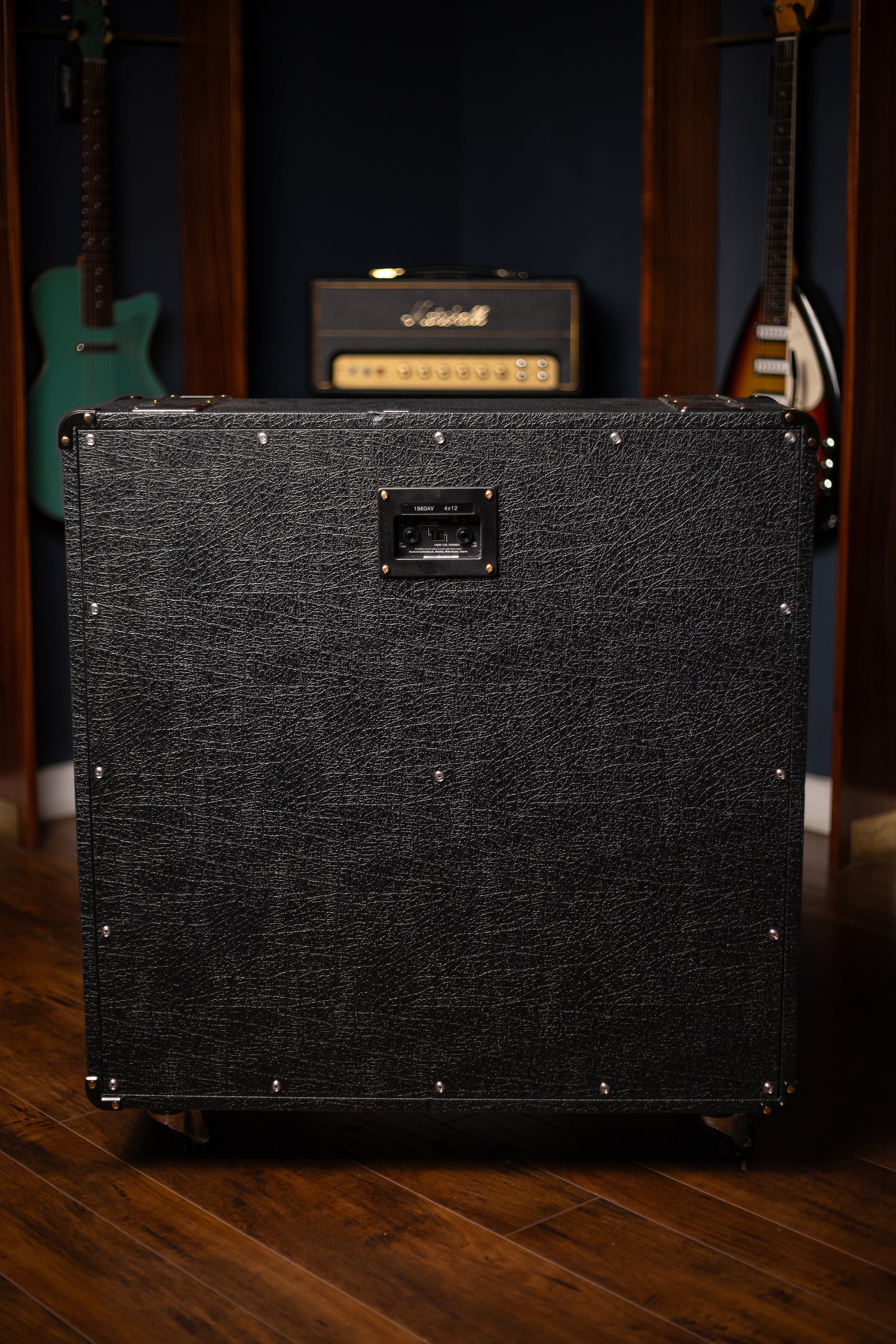 Marshall 280W 4x12" Switchable Mono / Stereo Angled Cabinet (Vintage) - Castors Included