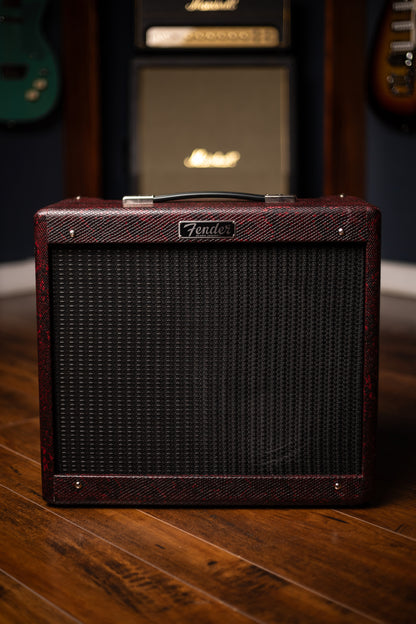 Fender Blues Junior IV Red Snakeskin Texas heat 120V