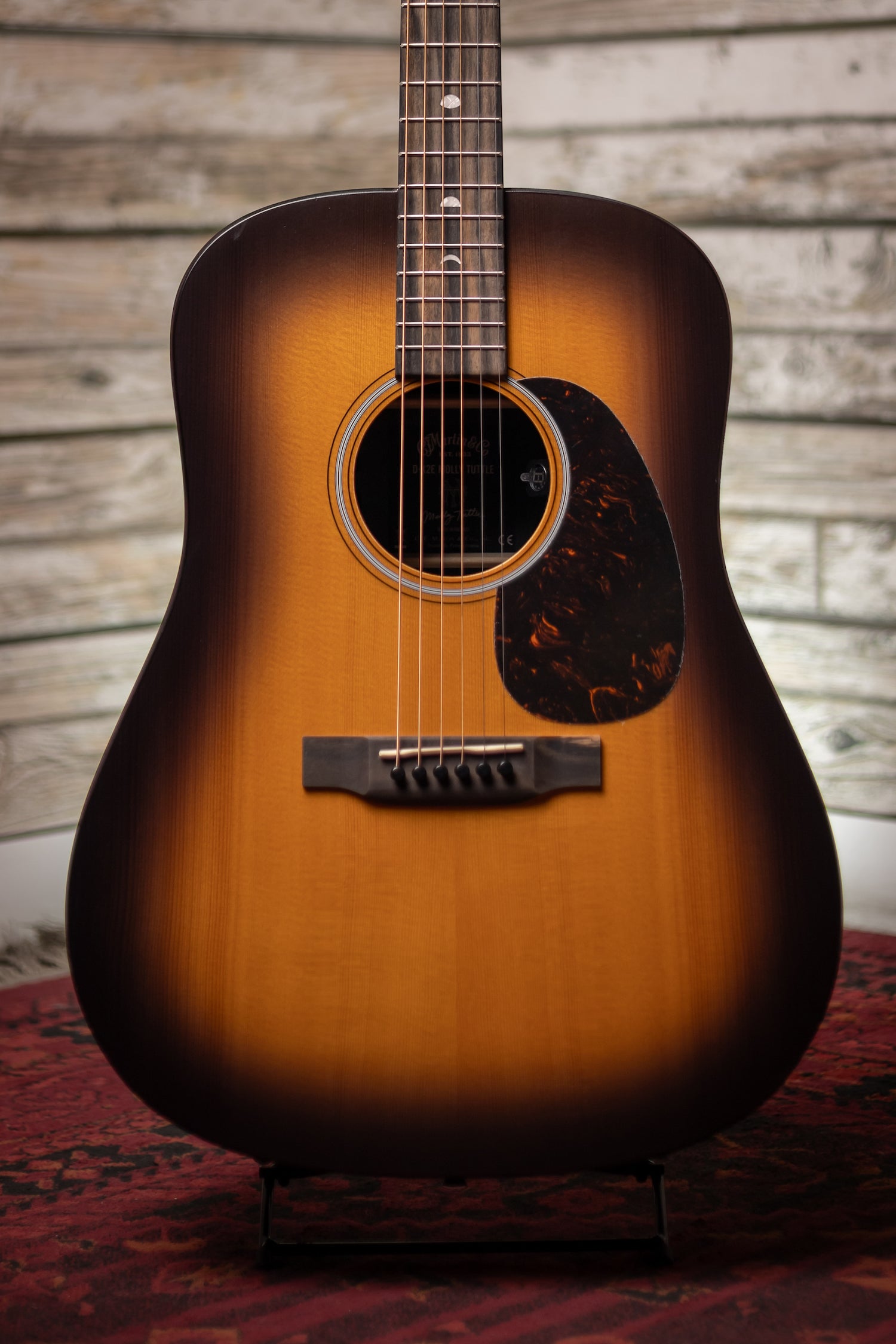 Martin DX2E Molly Tuttle Acoustic Electric Guitar - Vintage Sunburst