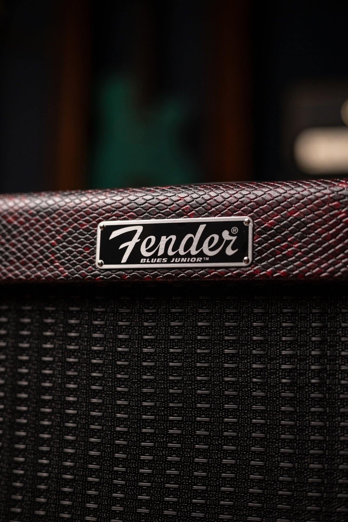 Fender Blues Junior IV Red Snakeskin Texas heat 120V