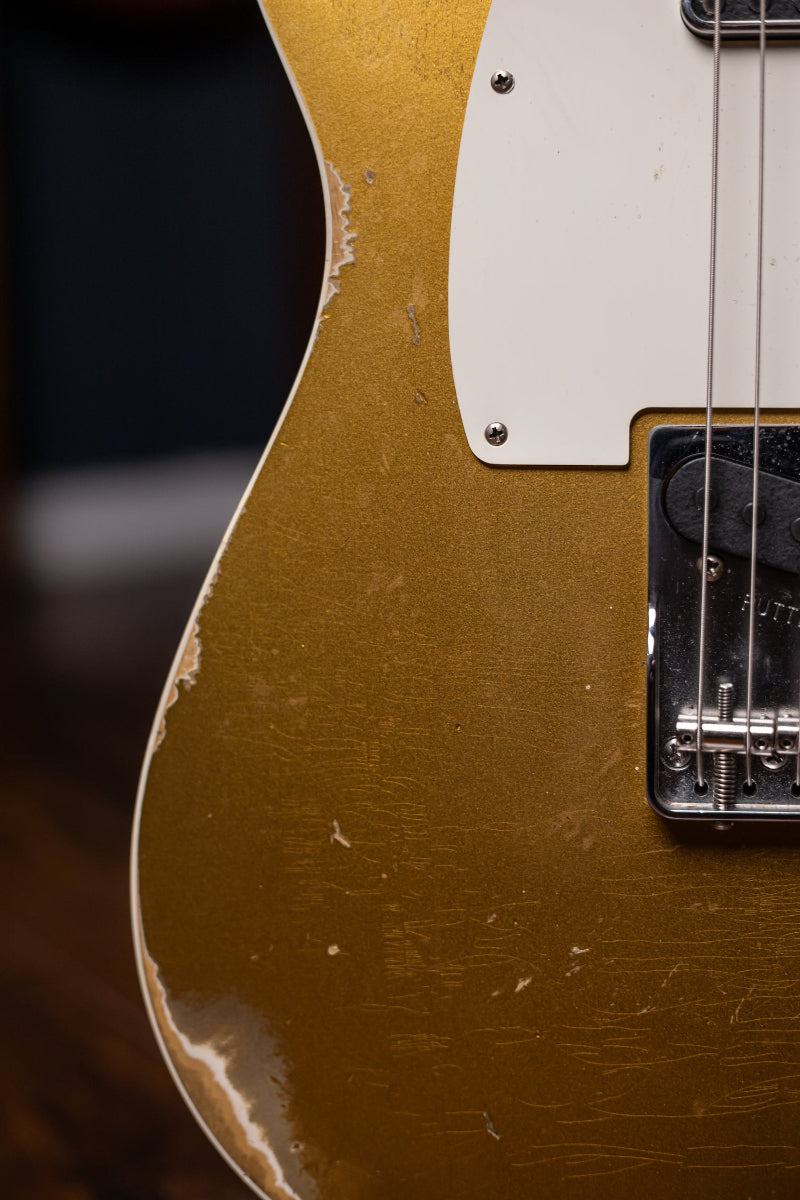 2020 Fender Custom Shop Double Esquire Custom LTD Electric Guitar - Aztec Gold