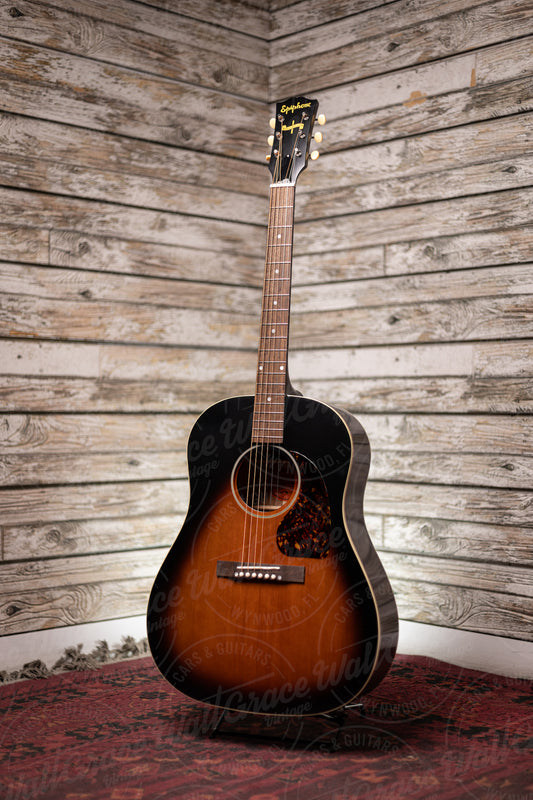 Epiphone 1942 Banner J-45 Acoustic Guitar - Vintage Sunburst VOS