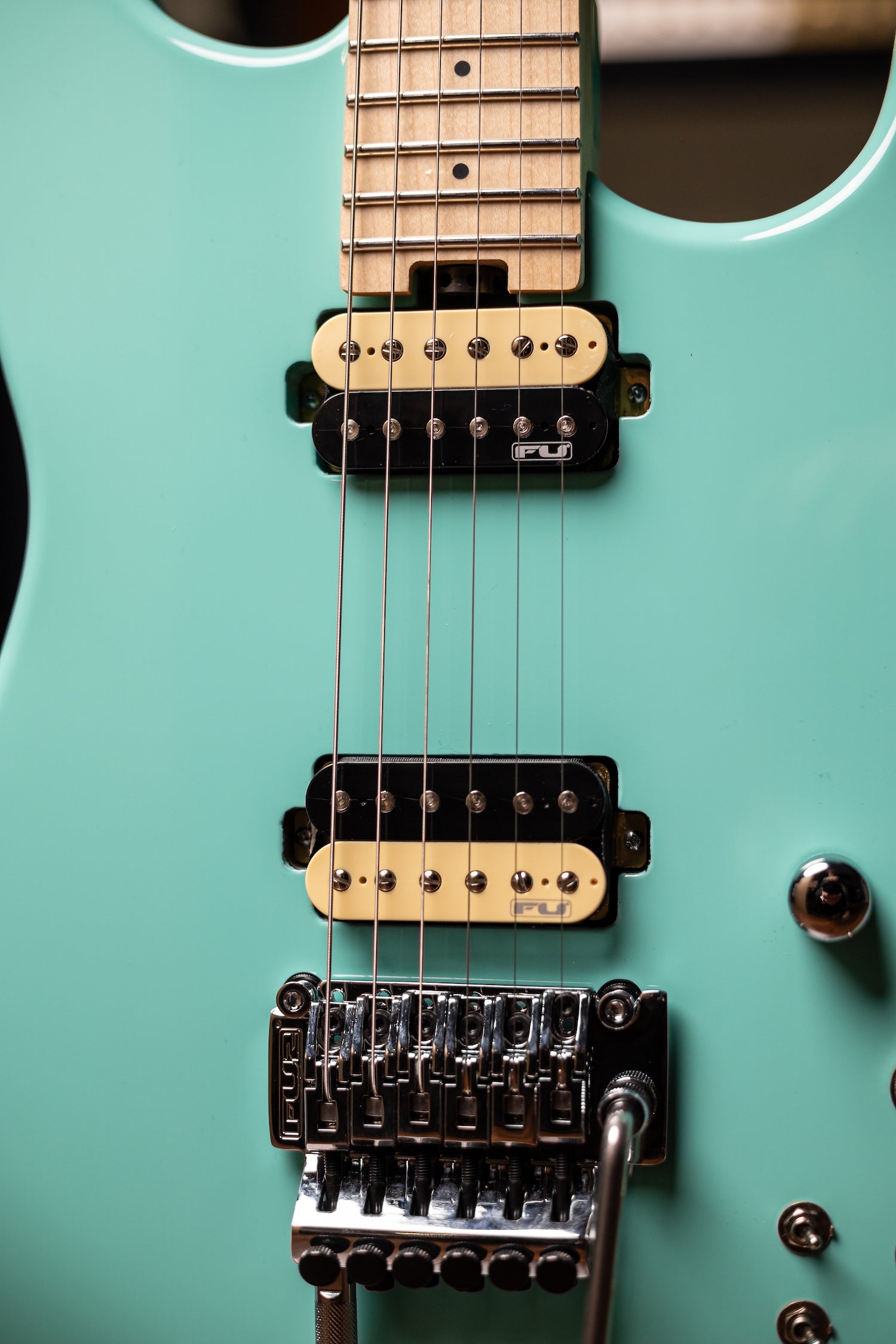 Fu-Tone FU Pro Electric Guitar - Sea Foam Green