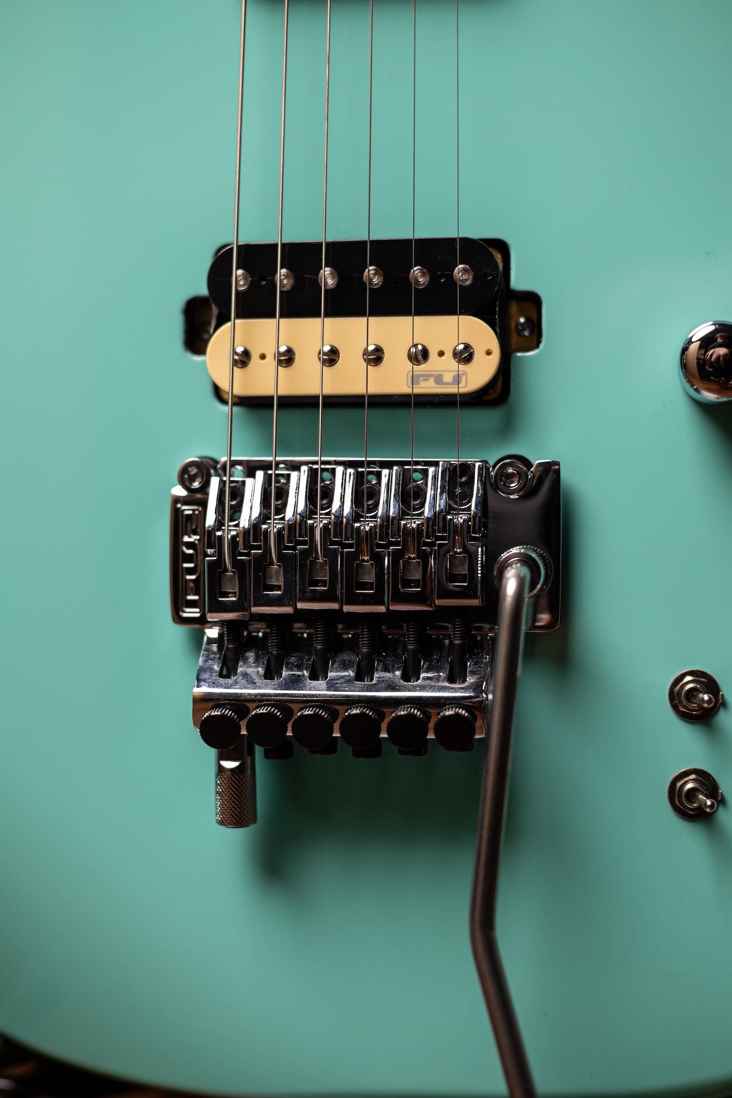 Fu-Tone FU Pro Electric Guitar - Sea Foam Green