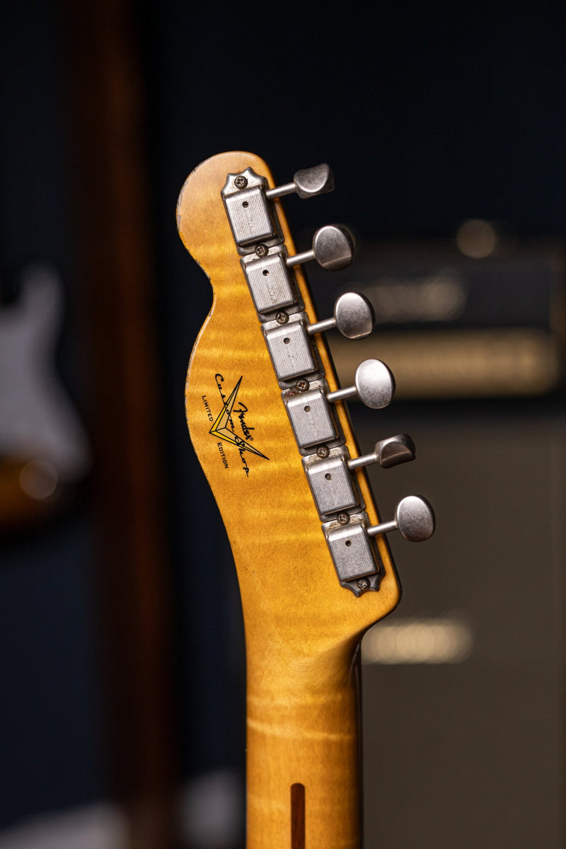 2020 Fender Custom Shop Double Esquire Custom LTD Electric Guitar - Aztec Gold