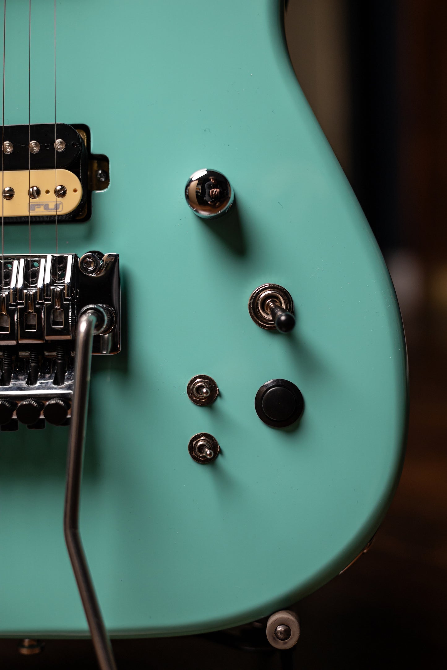 Fu-Tone FU Pro Electric Guitar - Sea Foam Green