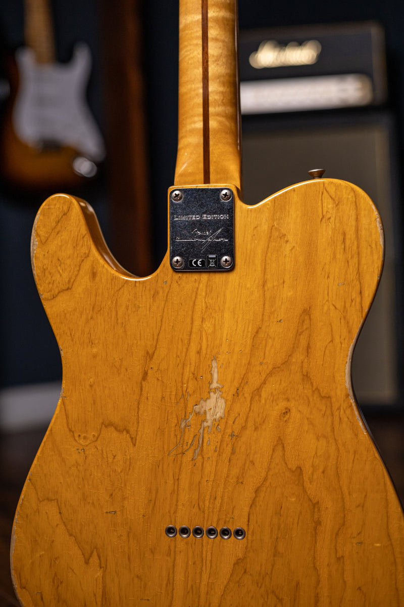 2020 Fender Custom Shop Double Esquire Custom LTD Electric Guitar - Aztec Gold