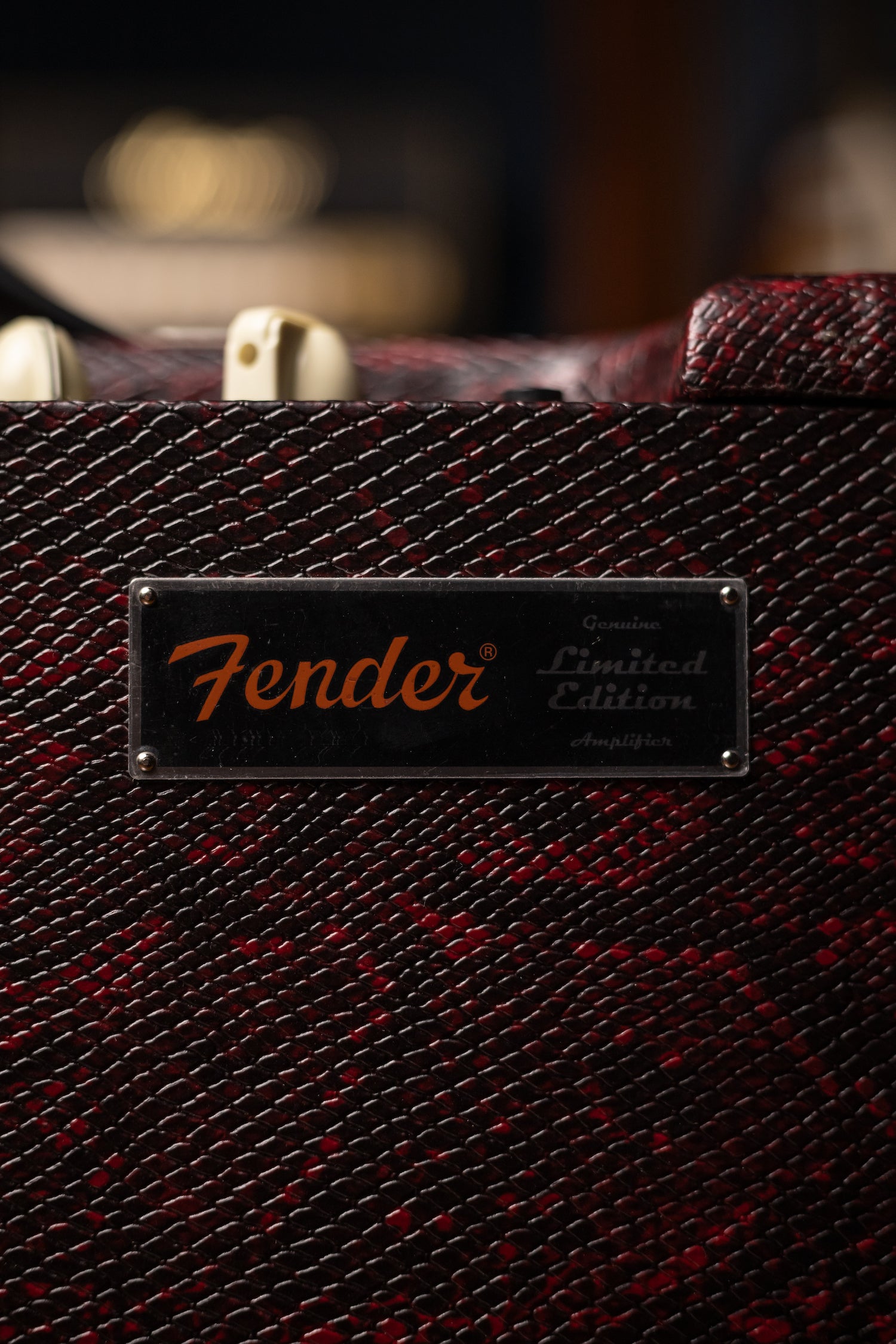 Fender Blues Junior IV Red Snakeskin Texas heat 120V