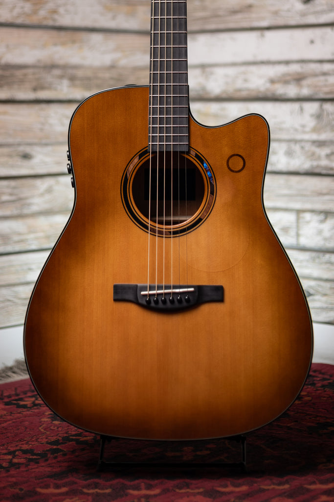 Yamaha TAG3 C TransAcoustic Dreadnought Acoustic-Electric Guitar - Sand Burst