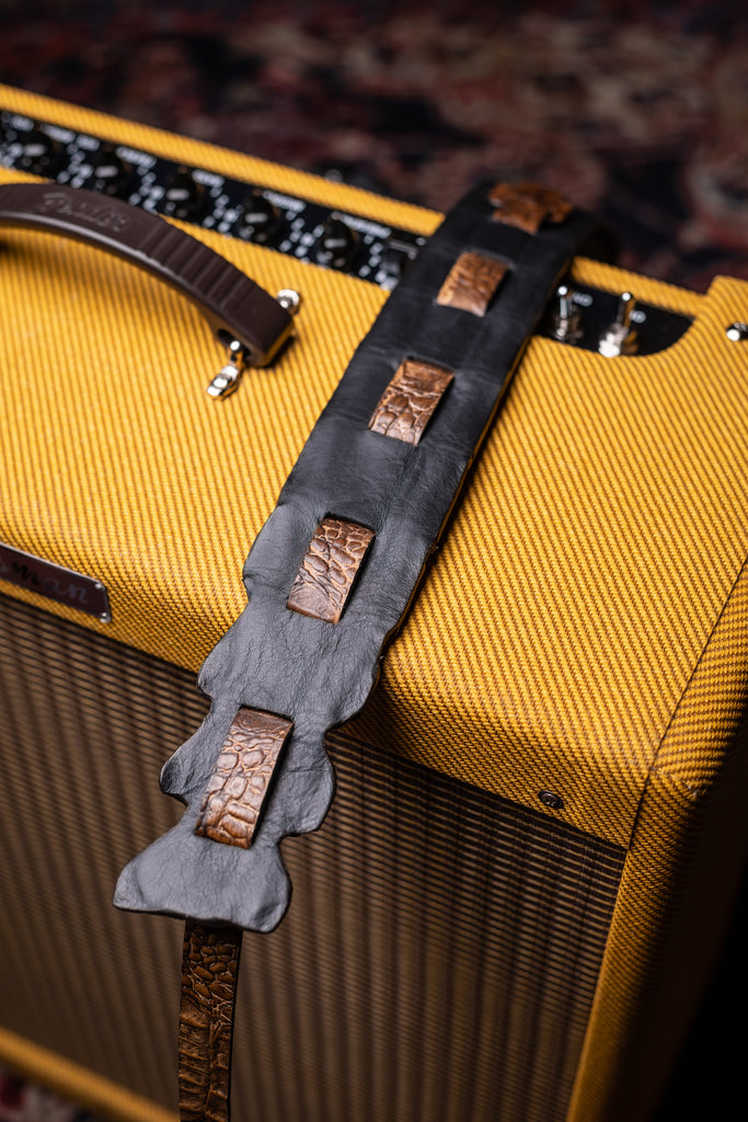 Strafigo Nile Crocodile Guitar Strap - 109