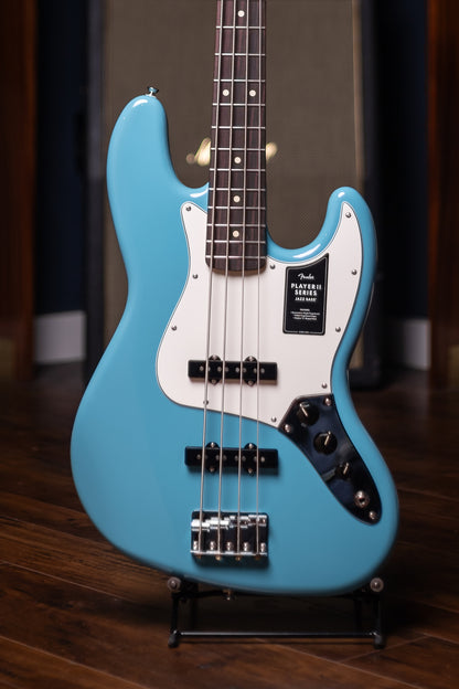 Fender Player II Jazz Bass - Aquatone Blue