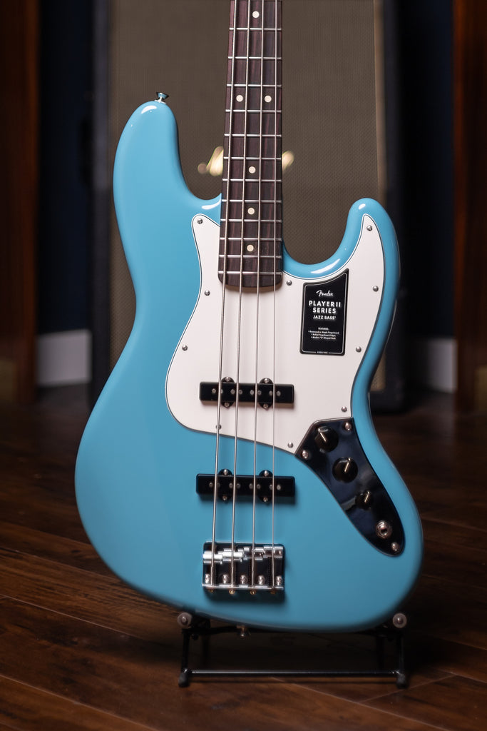 Fender Player II Jazz Bass - Aquatone Blue