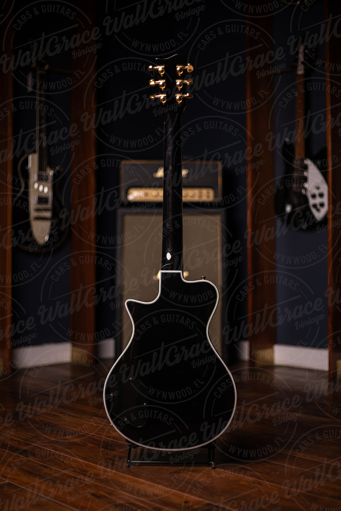 Pre-Order | Carneglia Stallion Custom P-90 Electric Guitar - Ebony