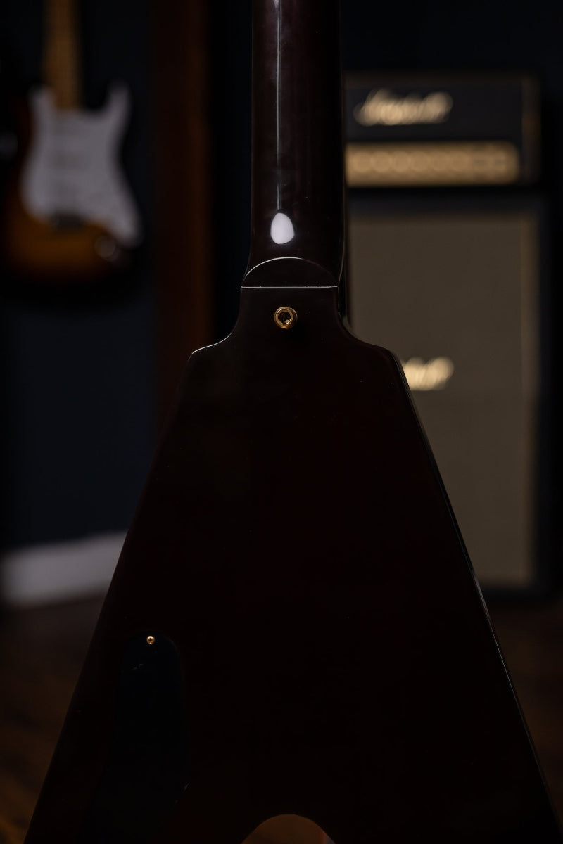 2008 Gibson Custom Shop 50th Anniversary Flying V Ltd Edition Electric Guitar - Brimstone Burst