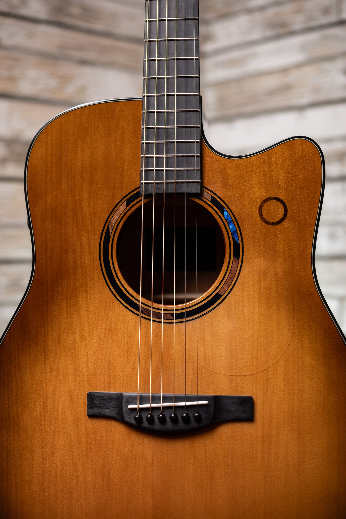 Yamaha TAG3 C TransAcoustic Dreadnought Acoustic-Electric Guitar - Sand Burst